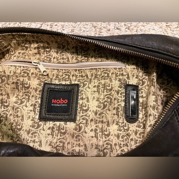 Hobo dark brown leather bag - Picture 6 of 6